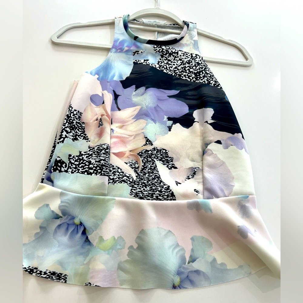 Zara peplum top. Perfect condition- like new